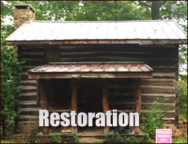 Historic Log Cabin Restoration  Hiram, Ohio